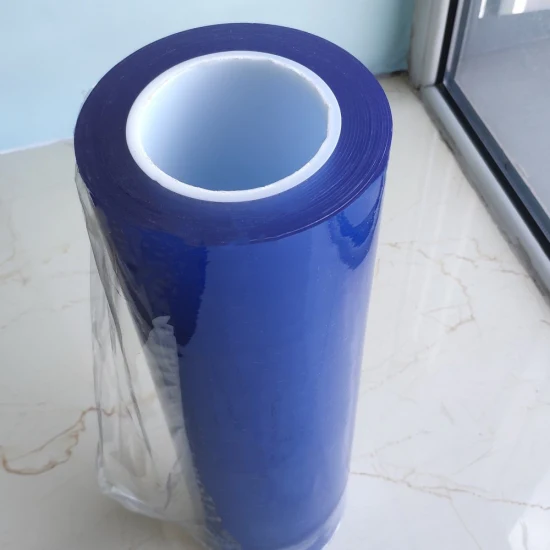 Top Leader Flexible Clear PVC Blue Packaging Material